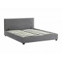 Ліжко Columbia Velvet 160x200 Signal сіре