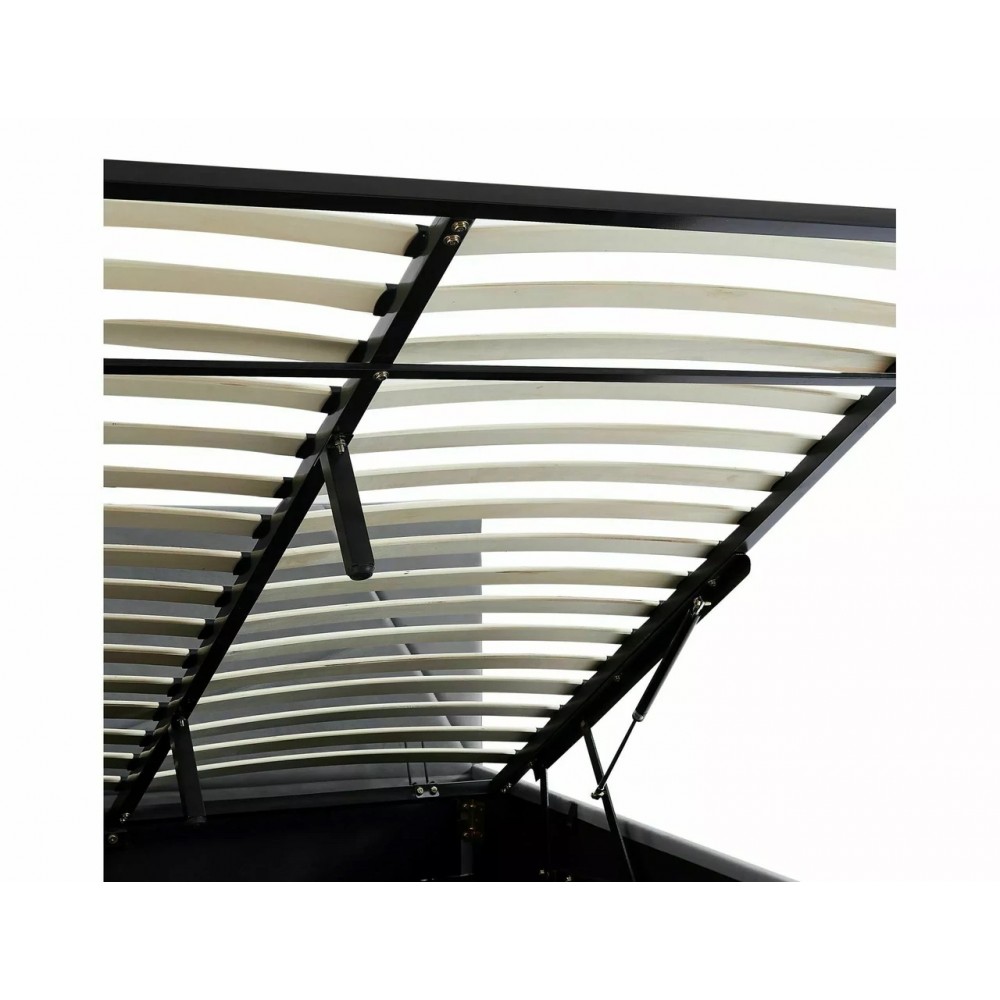 Ліжко Columbia Velvet 160x200 Signal сіре