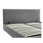 Ліжко Columbia Velvet 160x200 Signal сіре