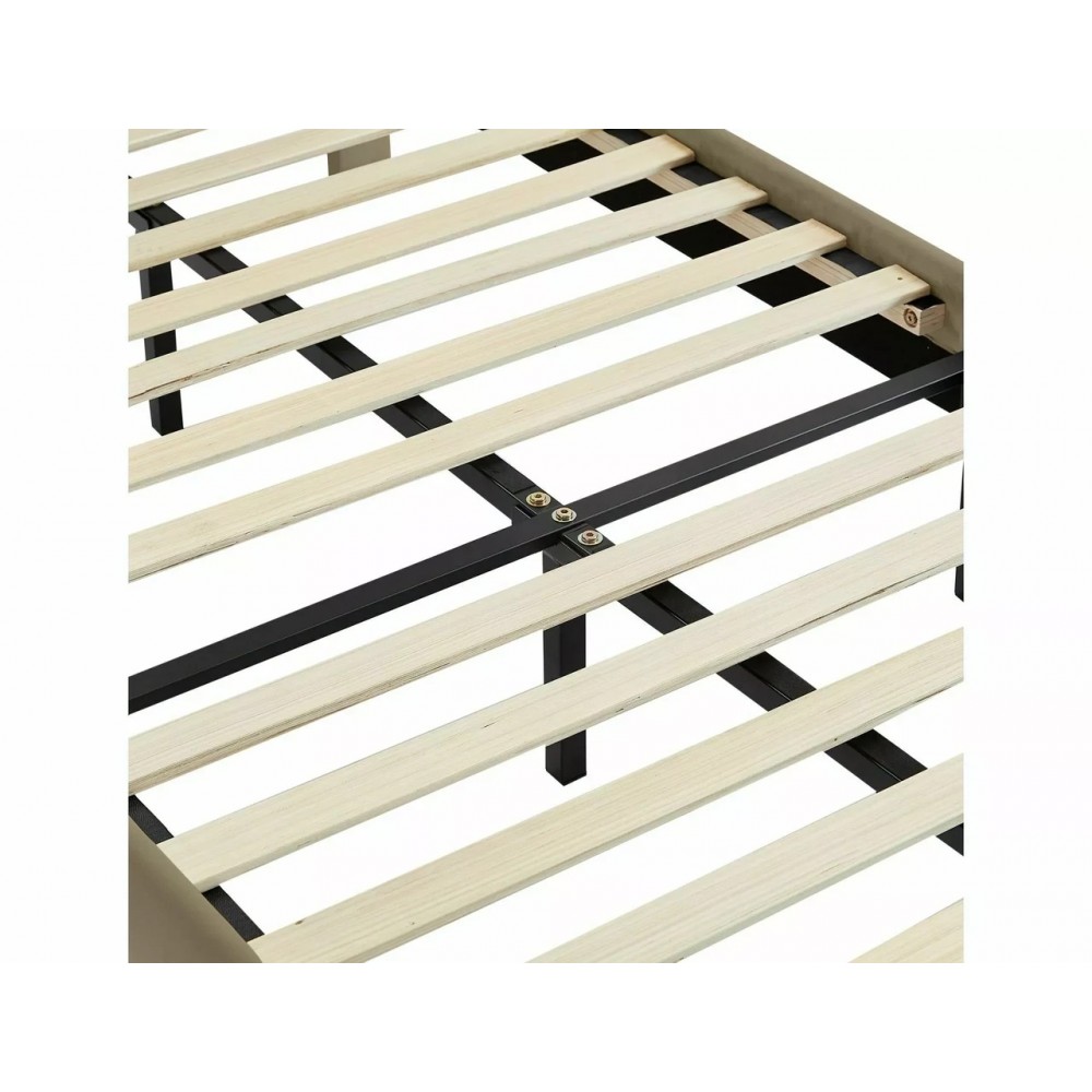Ліжко Savana Velvet 90x200 Signal бежеве