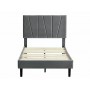 Кровать Savana Velvet 90x200 Signal серый