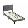Кровать Savana Velvet 90x200 Signal серый