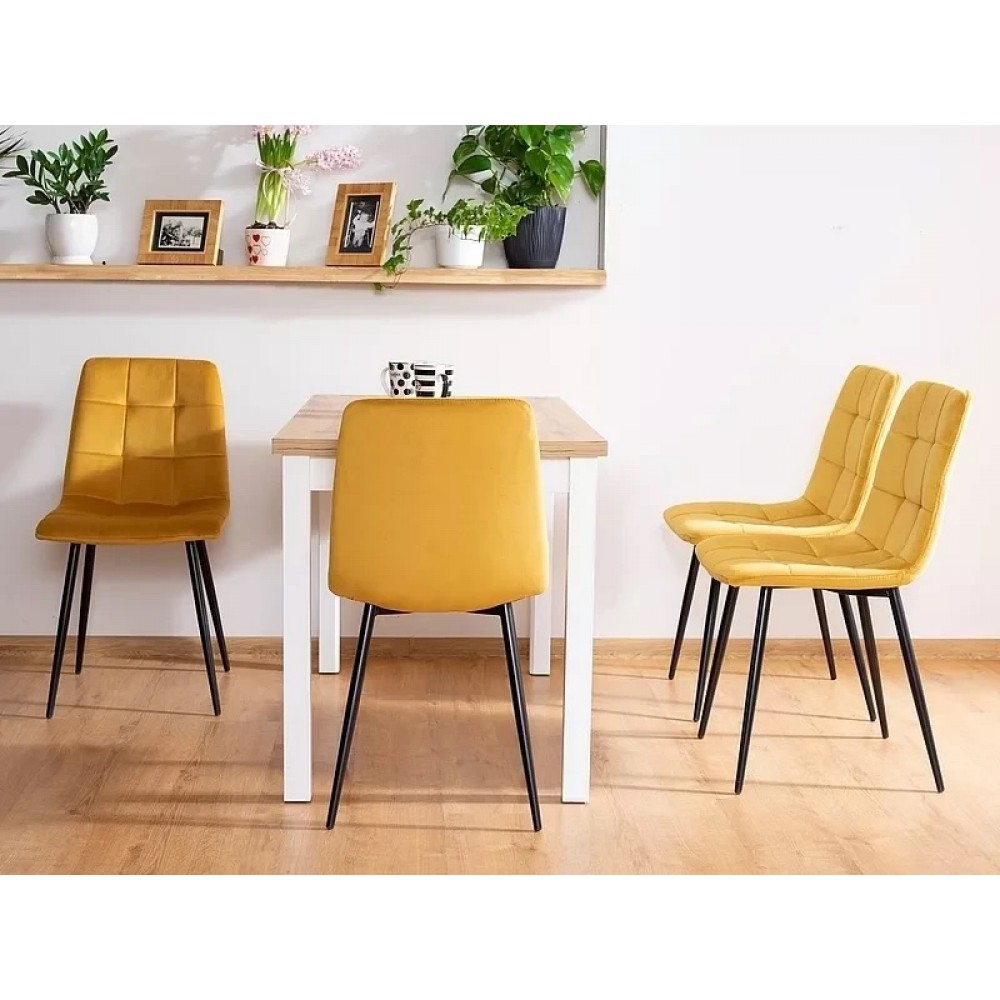 Стол Adam 120 Signal дуб ланцелот/белый