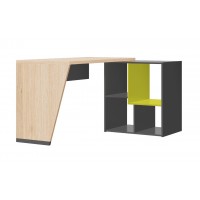 Стол письменный WOW 07 Szynaka бежевый/графитовый