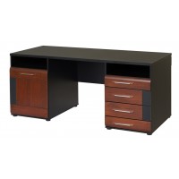 Стол письменный VIEVIEN 16 Szynaka коричневый/черный