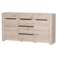 Комод DESJO 10 Szynaka бежевий/коричневий