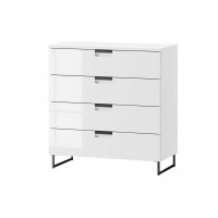 Комод MEGAN 03 Szynaka білий