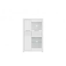 Вітрина FLAMES REG1D1W BRW білий