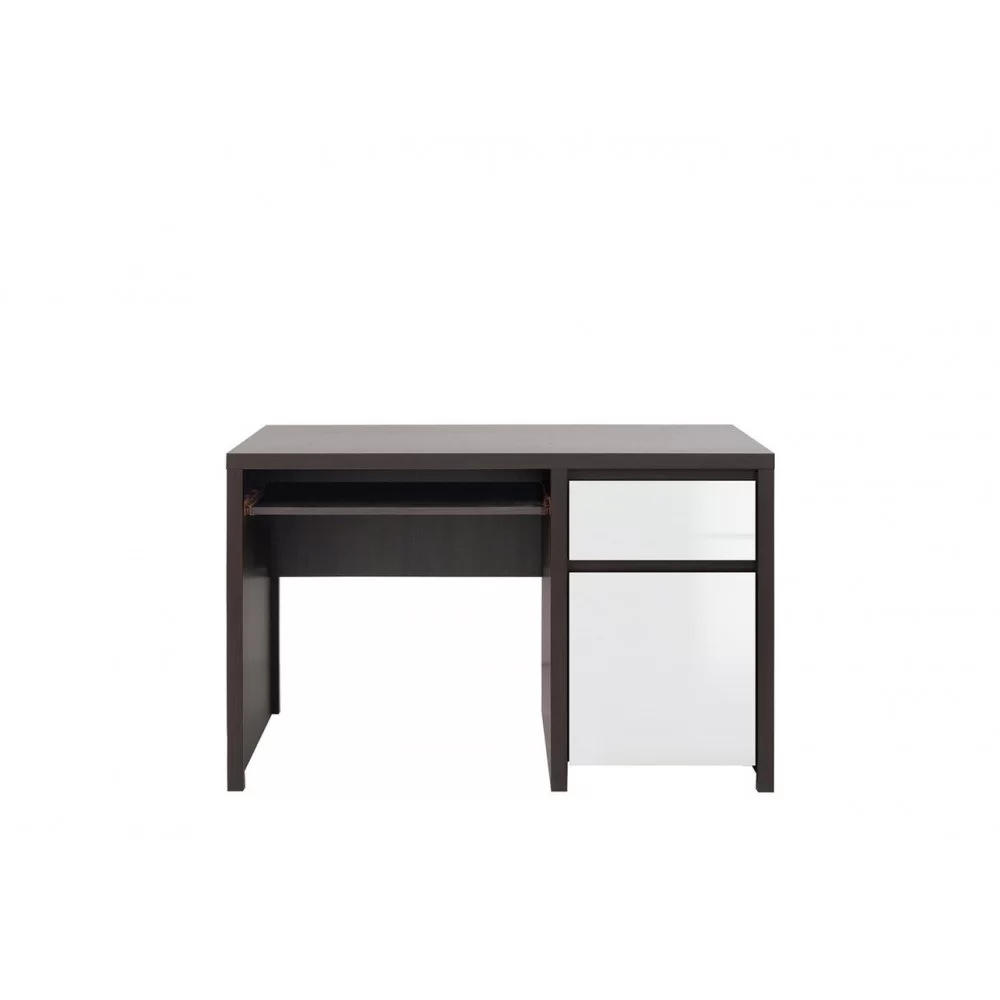 Стіл письмовий BIU1D1S/120 Kaspian BRW білий/коричневий