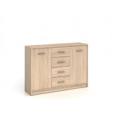 Комод KOM2D4S Nepo BRW бежевий