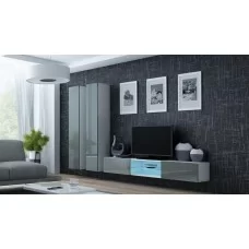 Гостиная стенка VIGO 19 Cama белый/серый