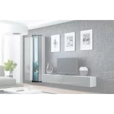 Витрина VIGO 180 Cama белый/серый
