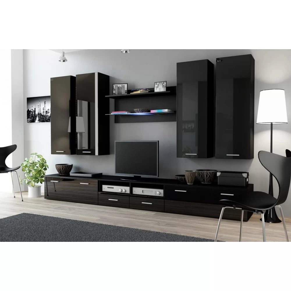 Гостиная стенка Dream 3 Cama черный