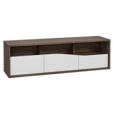Тумба під ТВ WHST131-C104 WHITE SEA Forte білий/коричневий