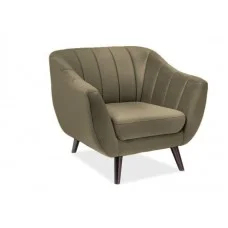 Крісло Elite 1 Velvet оливковий Signal