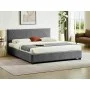 Ліжко Columbia Velvet 140x200 Signal сіре