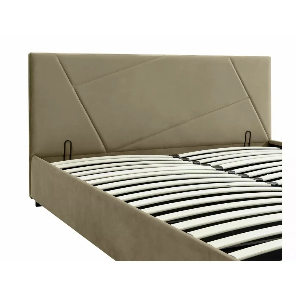 Ліжко Columbia Velvet 160x200 Signal бежеве